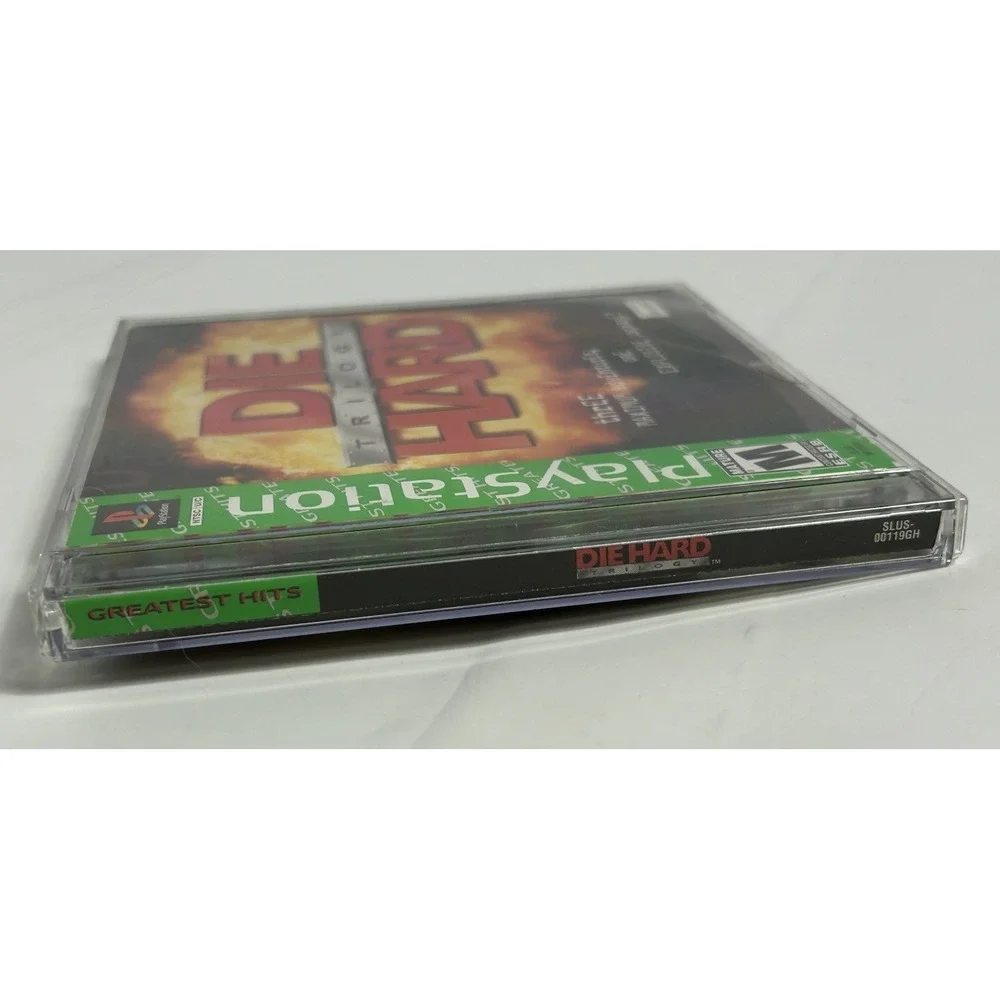 Die Hard Trilogy PlayStation 1 PS1 Greatest Hits Complete CIB Tested
